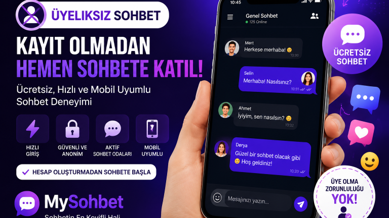 Üyeliksiz Sohbet
